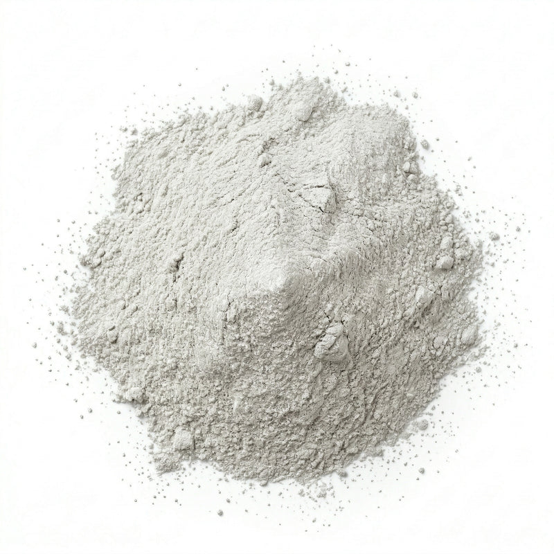 Magnesium pile on a white background